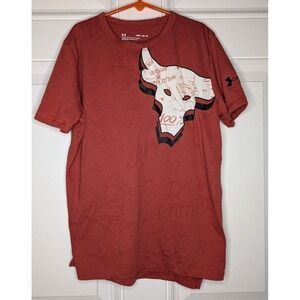 Under Armour Boys UA Project Rock Brahma Bull T-Shirt Dwayne Johnson Youth Med